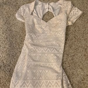 Forever 21 cream dress